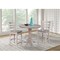 International Concepts 36 in. Round Pedestal Gathering Height Table with 2 Emily Counter Height Stools - 3 Piece Set K09-36RT-S6172-2 - alternate 1
